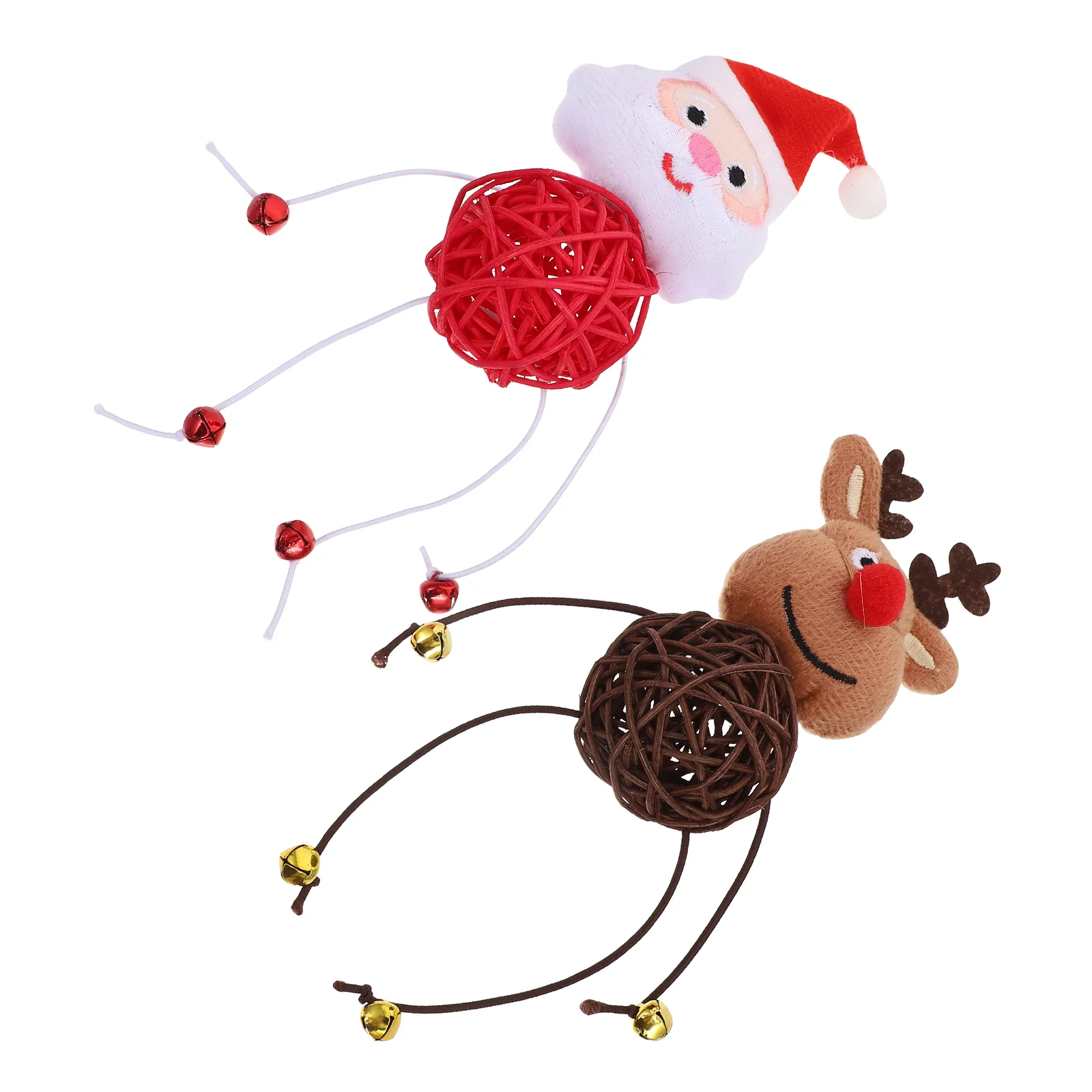 

Toy Cat Toys Dog Chewing Plush Christmaskitten Chewinteractive Playing Puppy Squeaker Cats Teething Plaything Stuffed Animal