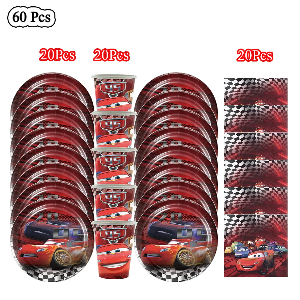 Набор для праздника Disney Тачки Молния Маккуин растим гения ррр 1802 тачки 2