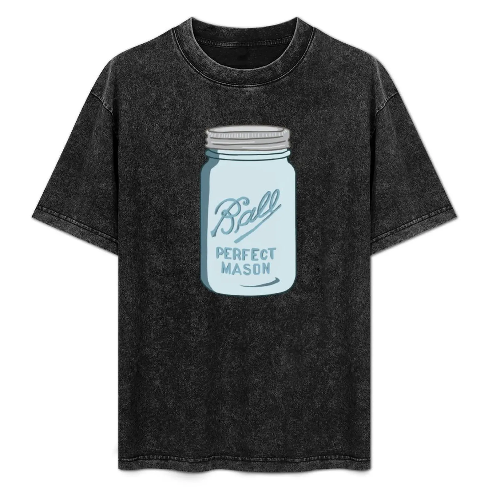 Фото Футболка Ball Mason Jar с модным принтом для мужчин №1