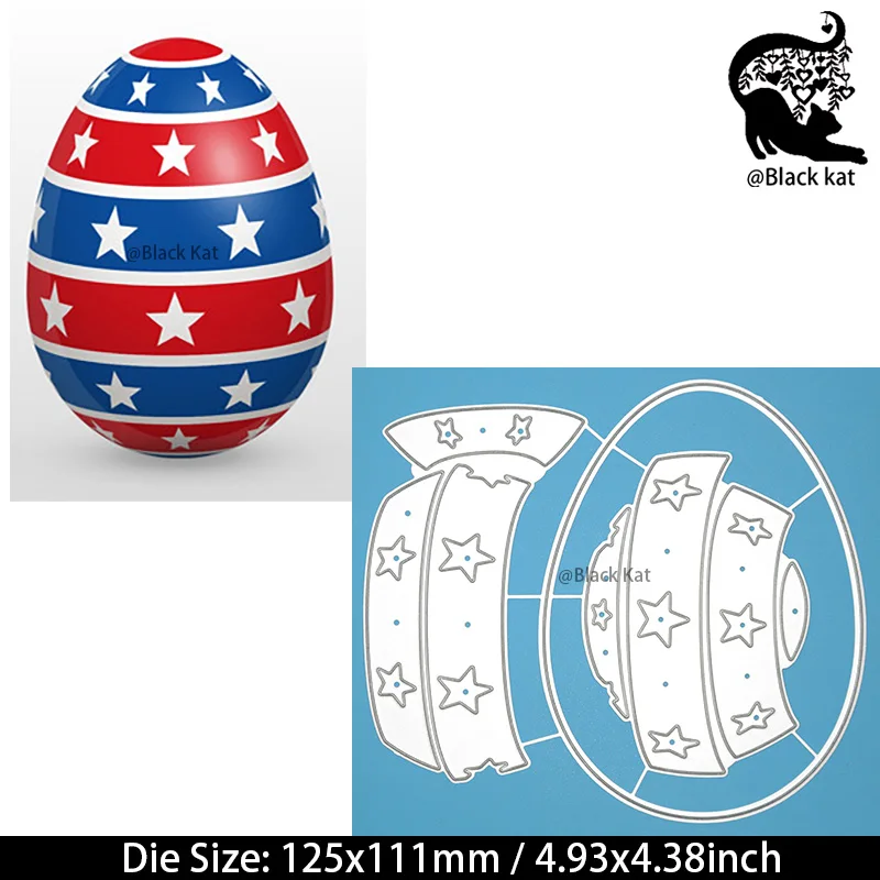 3 вида большой американский флаг яйца металлические Вырубные штампы новый