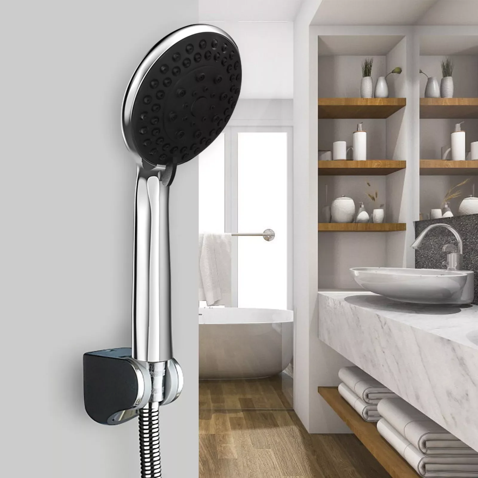 

Насадка для душа с экономией воды, 3 режима, 5 режимов, легкая установка