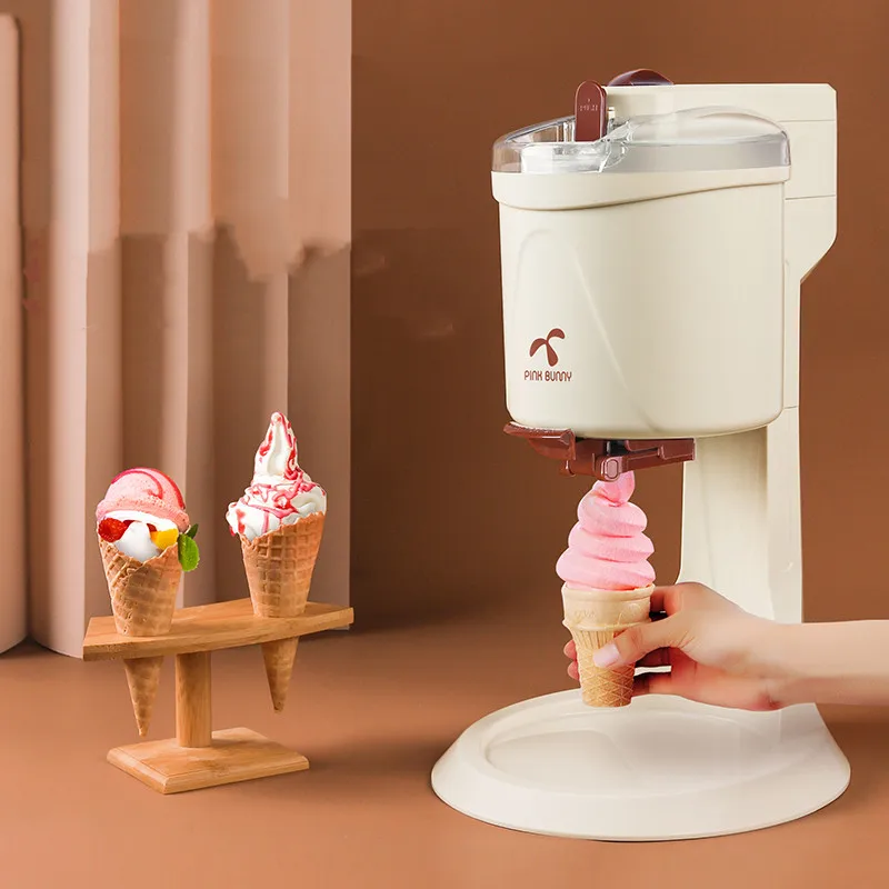 Ice Cream Machine Household Small Mini Automatic Ice Cream Cone Machine Ice Cream Machine Homemade Ice Cream Machine