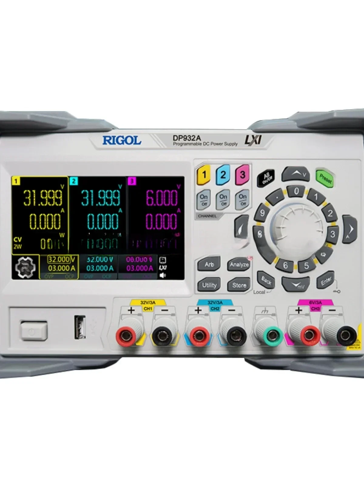 Программируемый источник питания постоянного тока Dp932a/Dp932e/Dp932u полностью