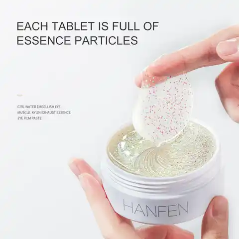 60 pcs., Moisturizing anti -aging masks for the skin around the eyes