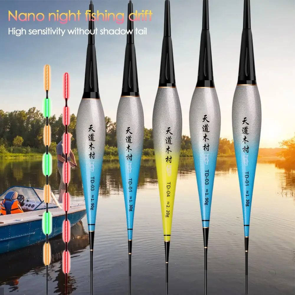 

Buoy Strike Slip Drift Tube LED Light Color Change Indicator Floats Bobbers Light Stick Floats Bite Alarm Fishing Lure