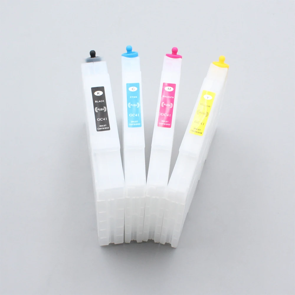 4 цвета GC41 GC 41 многоразовый картридж для принтера Ricoh SAWGRASS SG400 SG800 SG400NA SG400EU Aficio SG2010