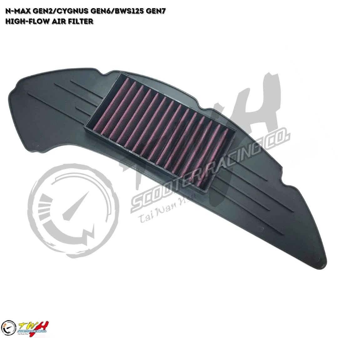 TWH N-MAX GEN2 CYGNUS GEN6 BWS GEN7 Мотоциклетный гоночный воздушный фильтр с высоким расходом