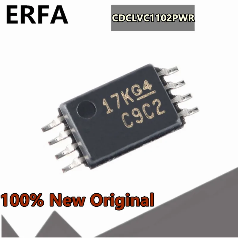

10pcs CDCLVC1102PWR CDCLVC1102 C9C2 TSSOP-8 Clock buffer chip