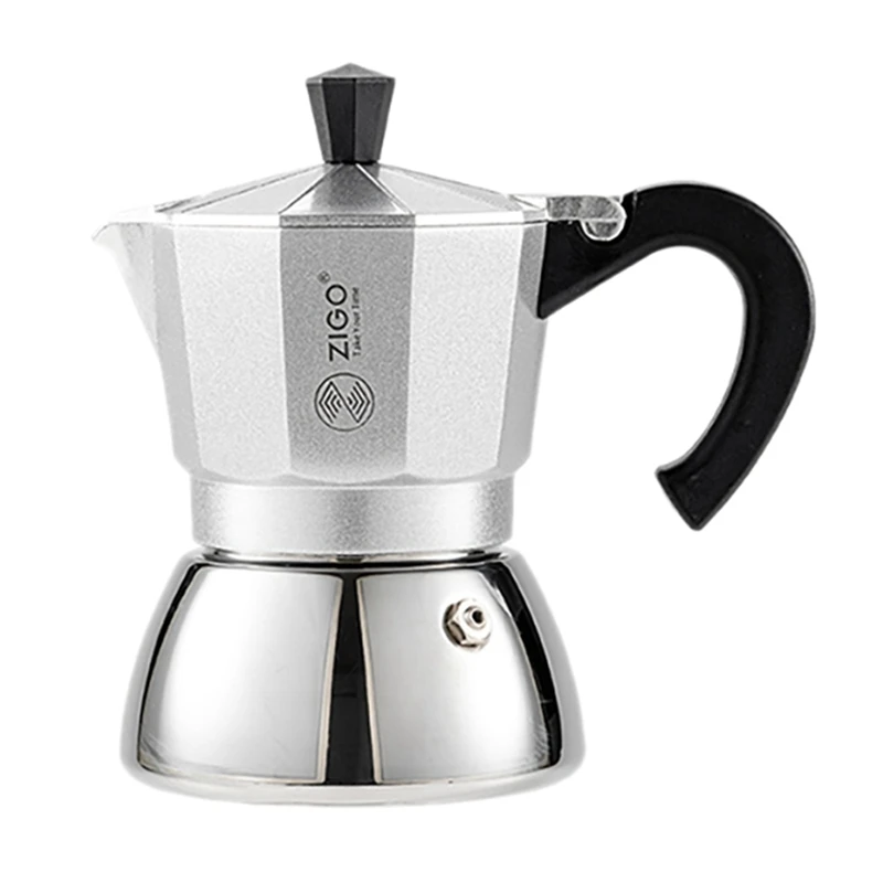 Высококачественные кофейники для эспрессо Zigo чашки кофейник из нержавеющей