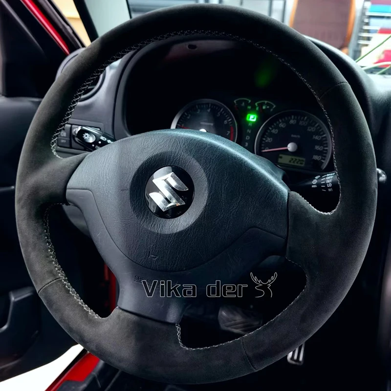 

Дышащий нескользящий интерьер из воловьей кожи для Suzuki Jimny, 19-10-11-12-2015, сделай сам