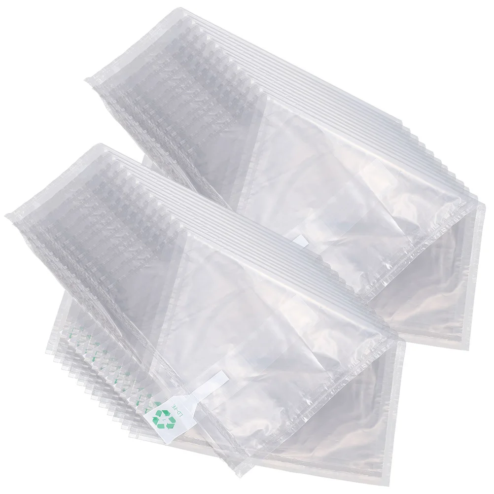 

50 Pcs Filling Bag AirAirplane Pillows Air Cushions Shockproof Inflatable Pouches 9-layer Co-extrusion Multi-use Pillows