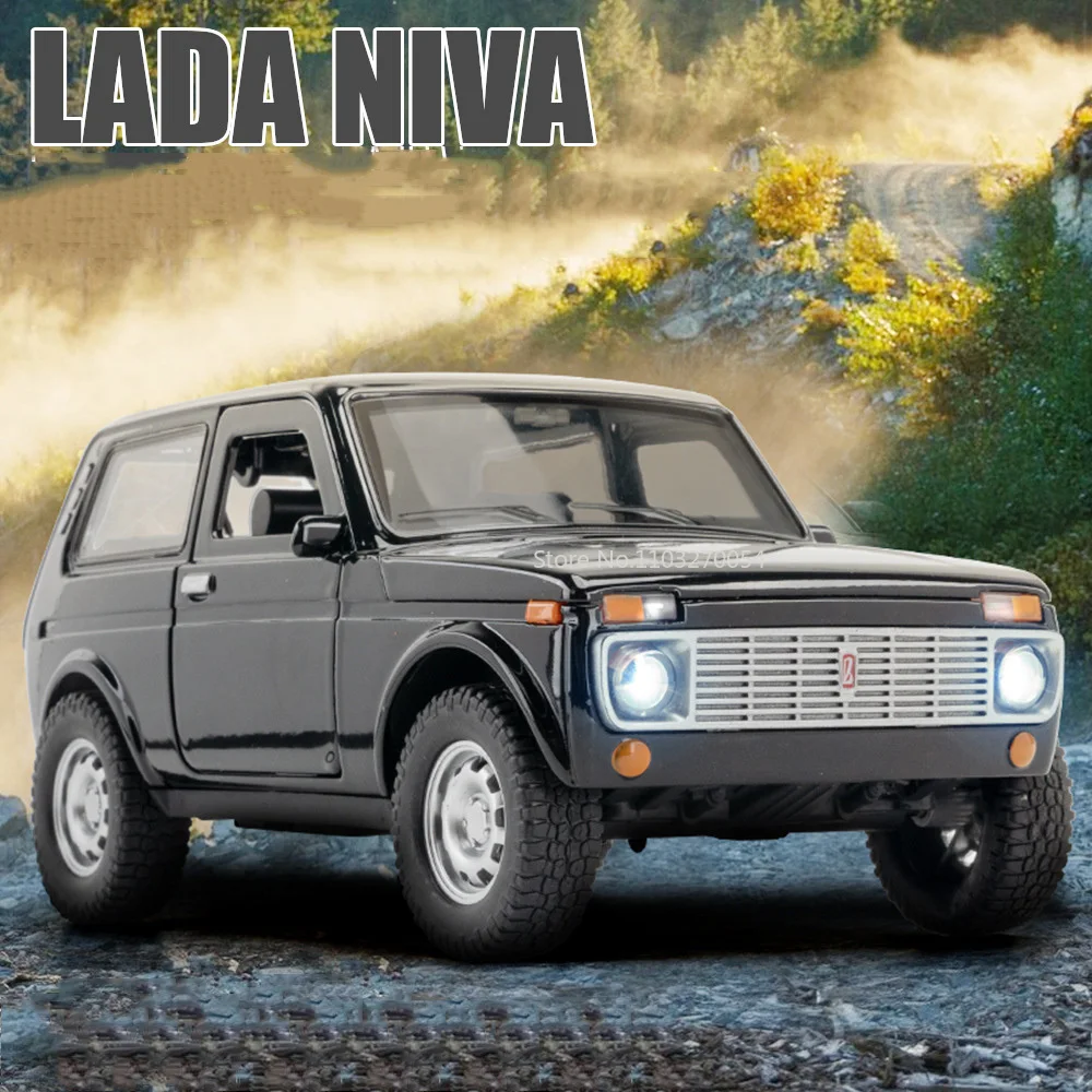 Мини-авто русская модель Lada Niva в масштабе 1:18 литая под давлением автомобиля