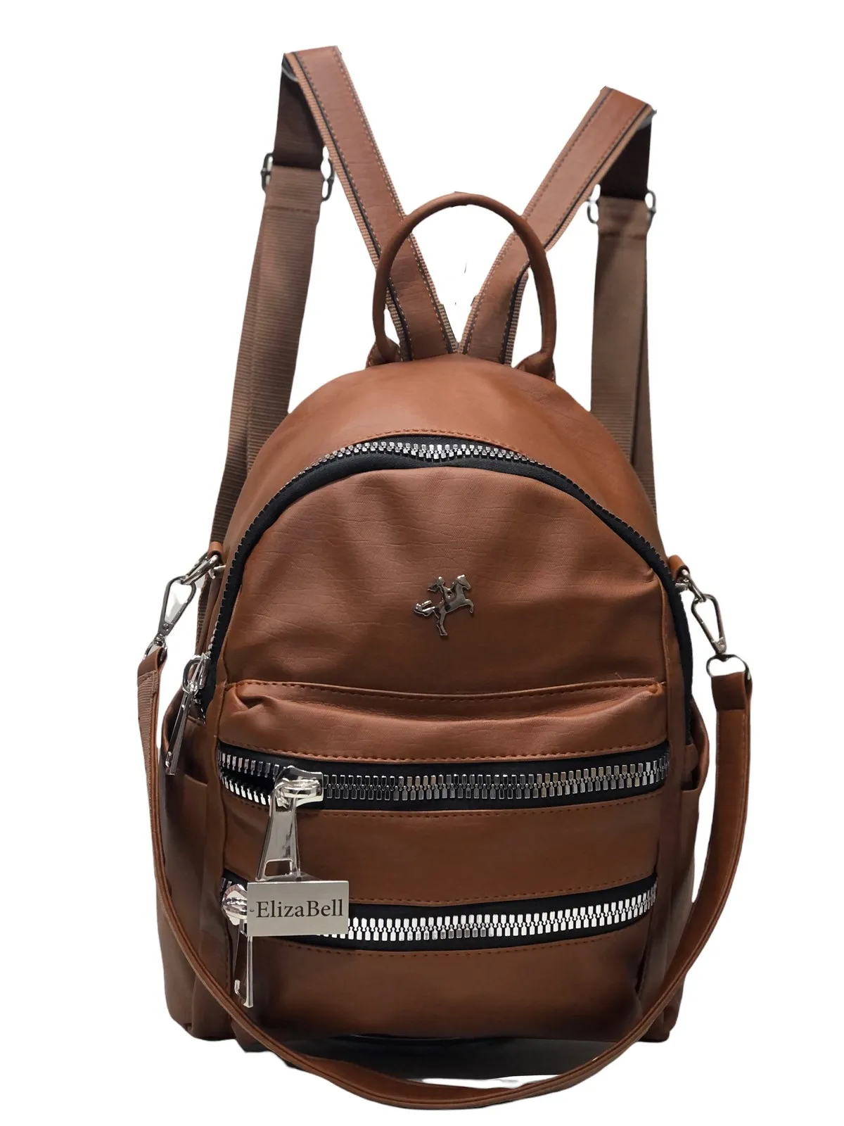 

Tan Women's Backpack 1051 Size 30 Cm30Cm