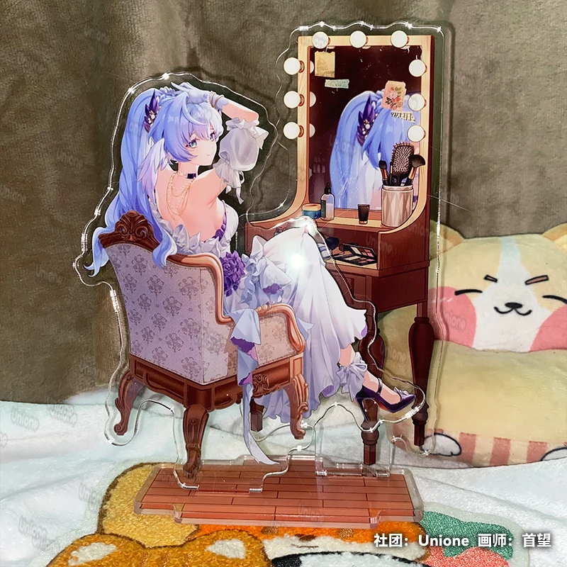 Аниме Honkai: звёздная рельса искусственная акриловая двойная вспышка бейдж