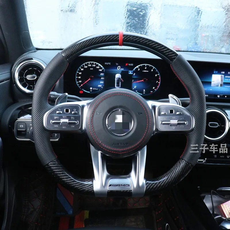 

For Mercedes-Benz AMG V-Class EQC EQS EQB EQA 13-22 years full range of models upgrade custom carbon fiber steering wheel
