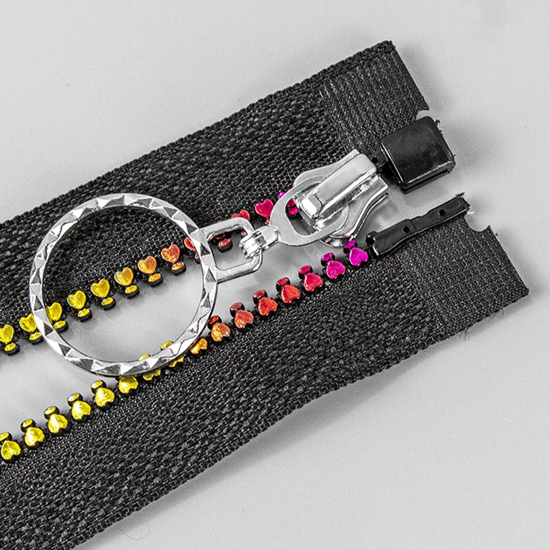 Новая полимерная молния 5 # 15-60 см закрытая стандартная с зубцами куртка пальто