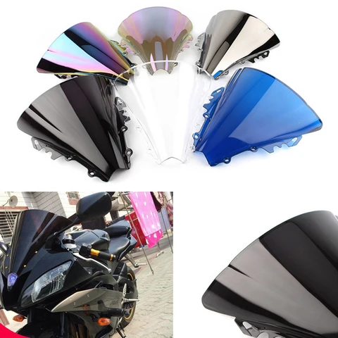 Ветровое стекло для мотоцикла Yamaha YZF R6 YZFR6 2006-2007 аксессуары для ветрового стекла обтекатель дефлектор