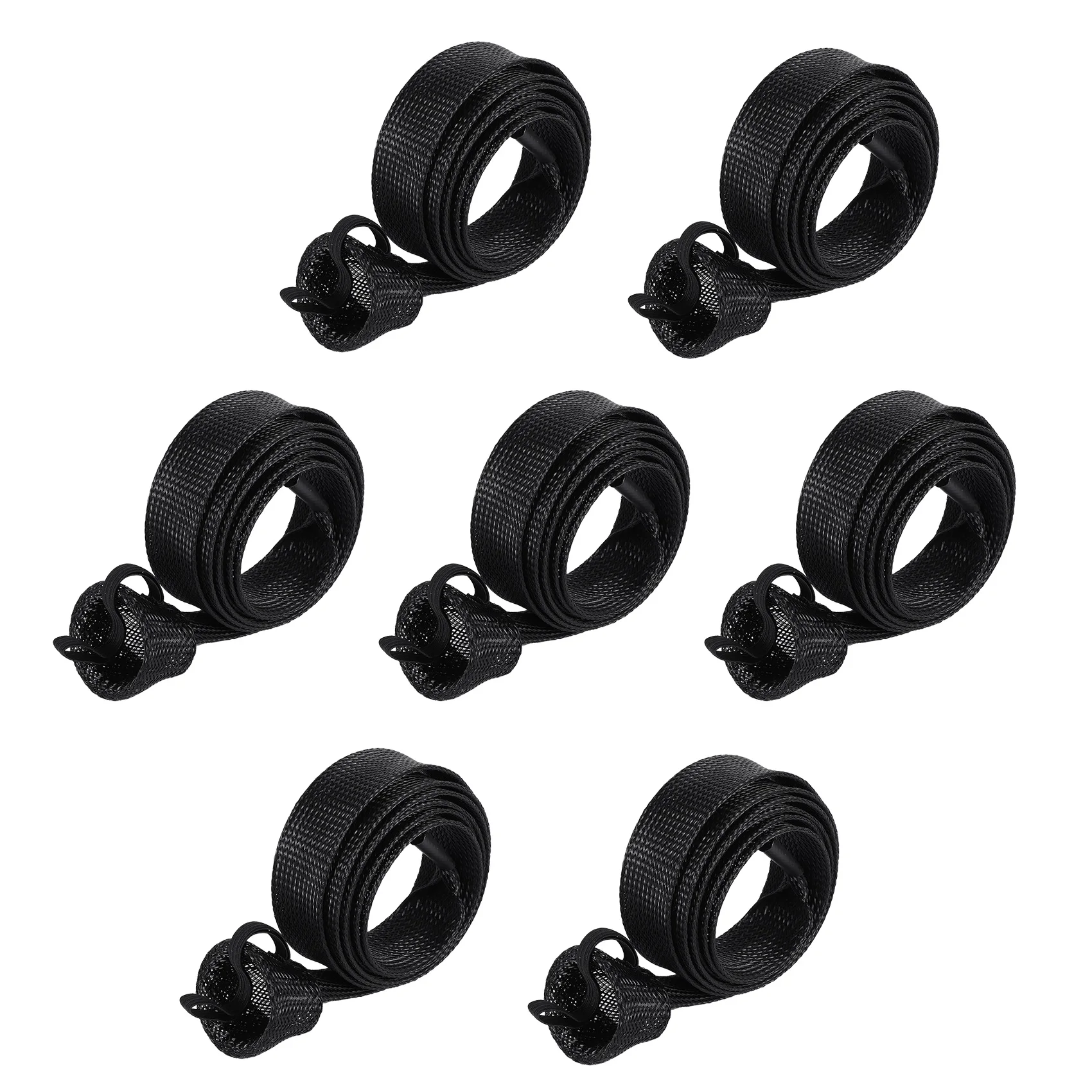 7 шт. чехол для удочки носки кастинговой/взды плетеный сетчатый защитные перчатки