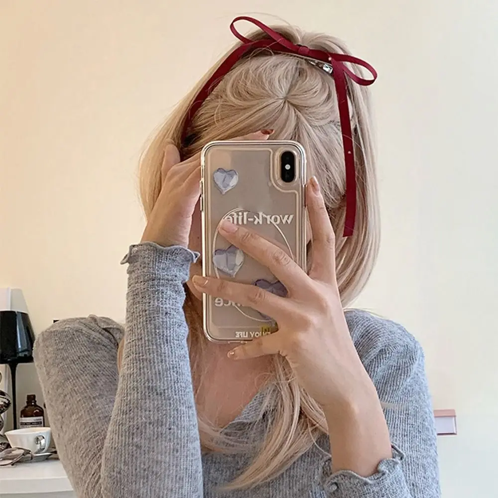 

Новая мода 1 пара заколка для волос с бантом Длинная женская винтажная большая Заколка-Утконос аксессуары для волос Свадебные украшения