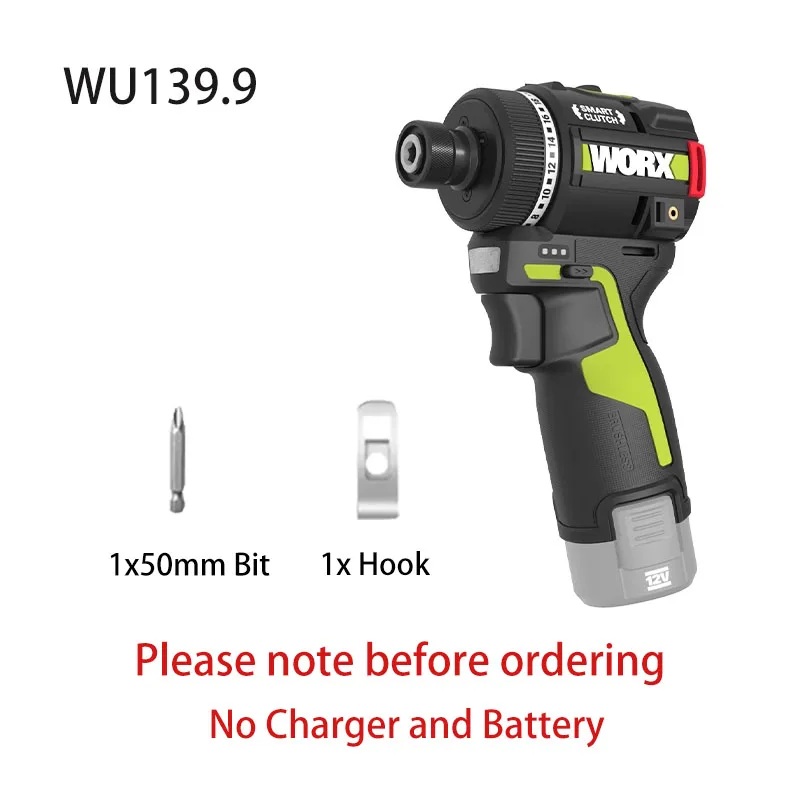 

Worx WU139 Бесщёточная Ударная Отвертка