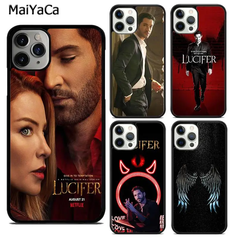 Фото Чехол для телефона American TV Degenerate Angel Lucifer для iPhone 17 Air 16 16e 15 plus 11 12 13 14 pro max №1