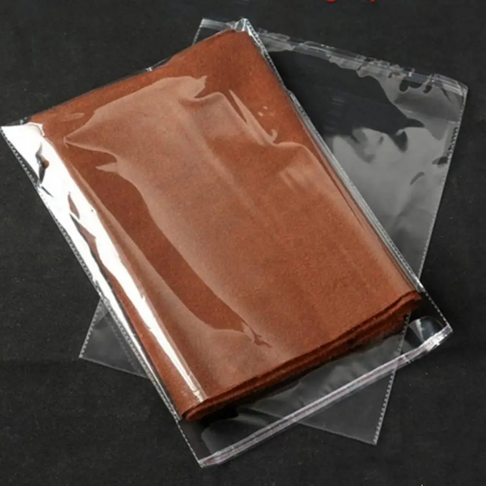 

100Pcs Transparent Self Adhesives Sealed Plastic Bags Jewelry Gift Package Pouch