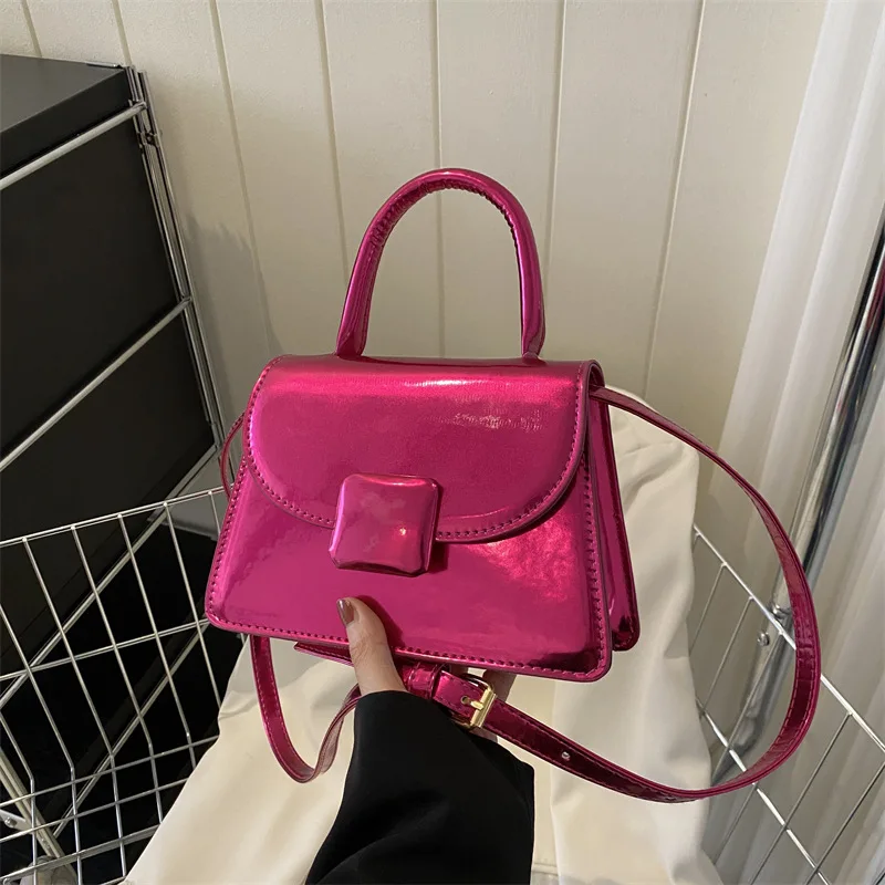 

Винтажная роскошная дизайнерская сумочка, маленький мессенджер, однотонные сумки для женщин, женский тоут на плечо