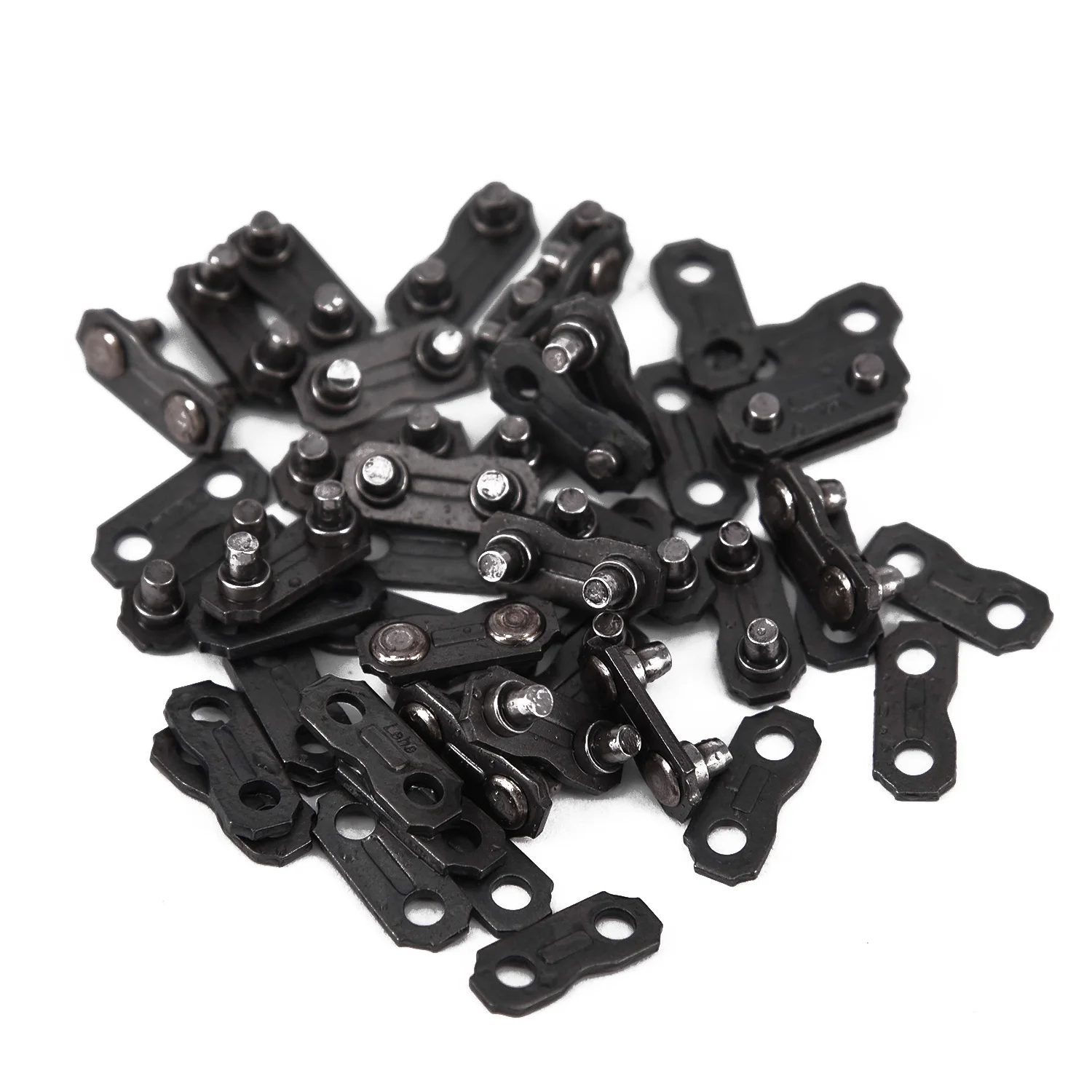 

24 Sets 0.325" .050 & .058 Chainsaw Chain Connector Preset Tie Straps Replacement Chain Saw Master Links Repair Tool Parts