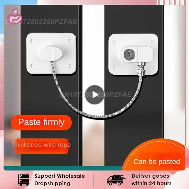 

1~10PCS Punch-free Limiter Safety Lock Window Lock Stopper Baby Safety Lock Child Safety Lock Drawer Refrigerator Lock Baby