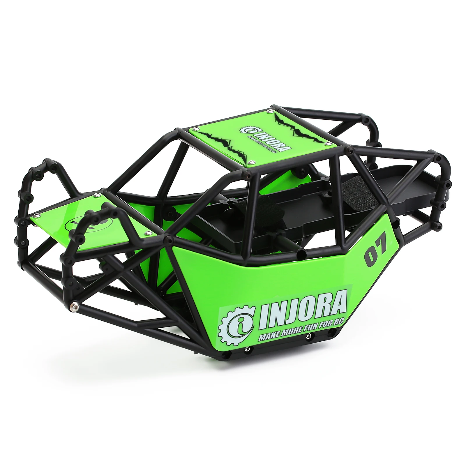 Nylon Buggy Body Shell Roll Cage Chassis for 1/10 Scale RC Crawler Axial SCX10 90046 Upgrade Parts