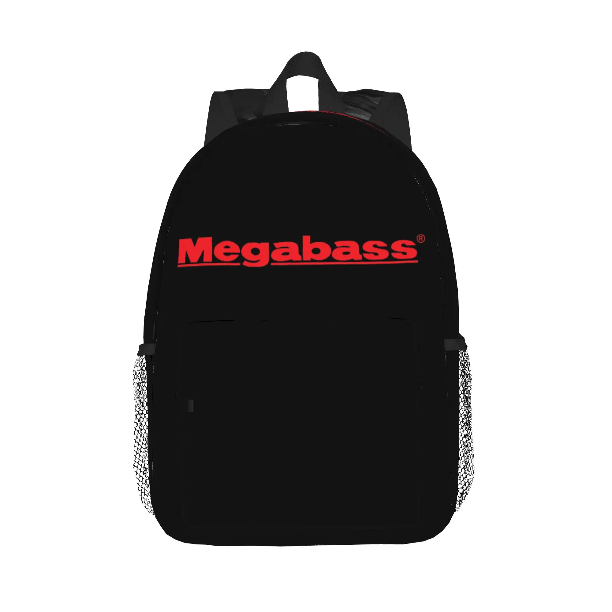 Фото Рюкзак с логотипом Megabass Holograph Speakers, горячая распродажа, вместительный рюкзак для мальчиков и девочек, сумка через плечо для мужчин и женщин, школьная сумка №1