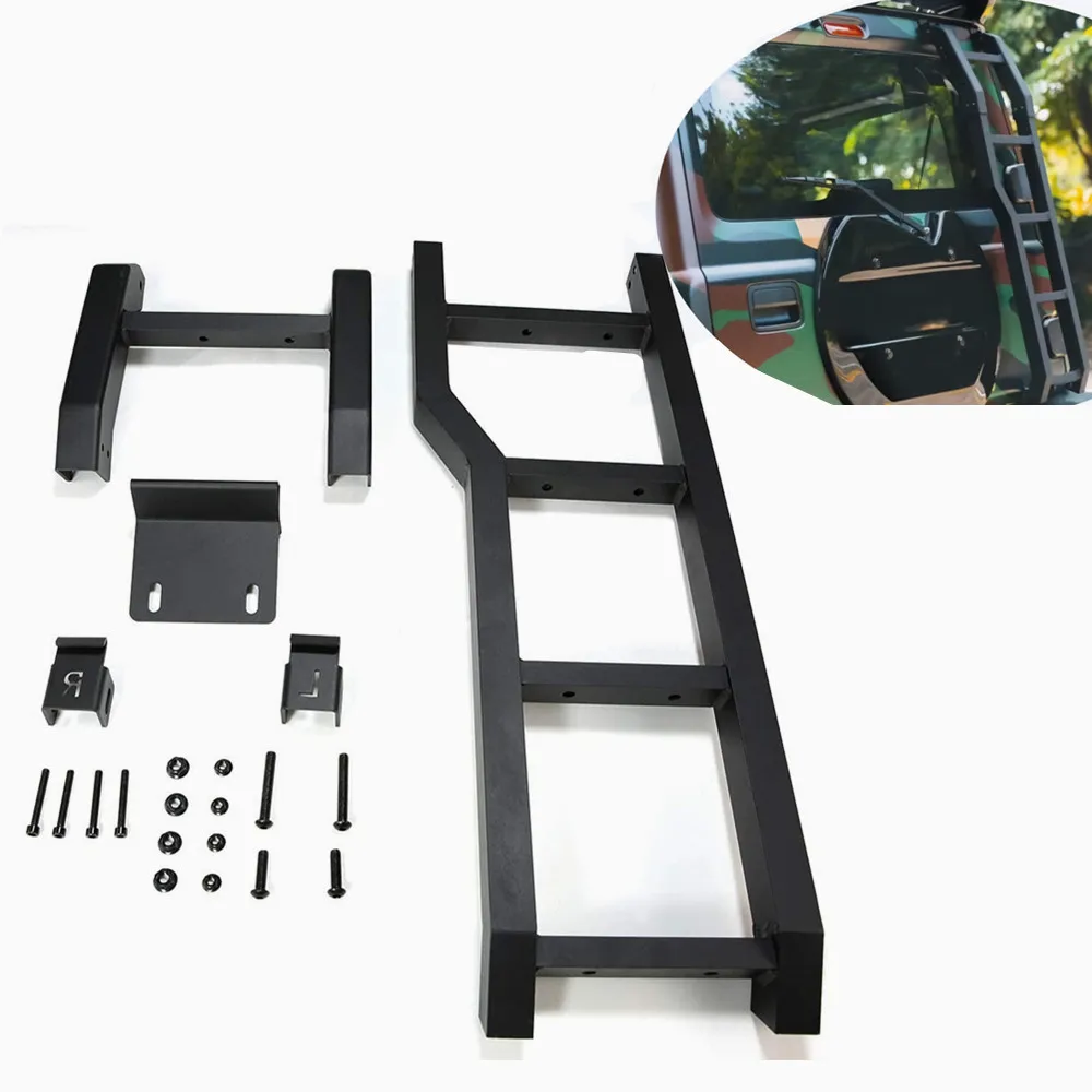 Автомобильная лестница для задней двери Suzuki Jimny JB64 JB74 2019-2024 задняя защитные рамы