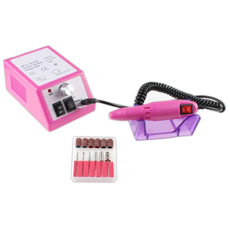 

Nail Drill Electric Apparatus for Manicure Milling Cutters Drill Bits Set Gel Cuticle Remover Pedicure Machine Nail Art