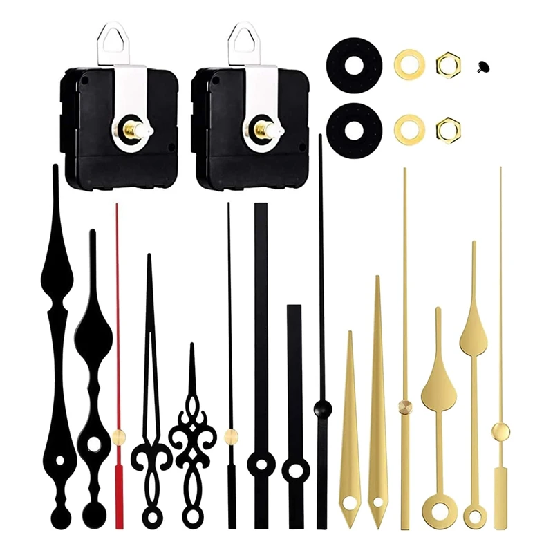 

Clock Mechanism Kit Battery Powered,Quartz Clock Movement Replacement,Wall Clock Parts Motor Replacement DIY Repair Part
