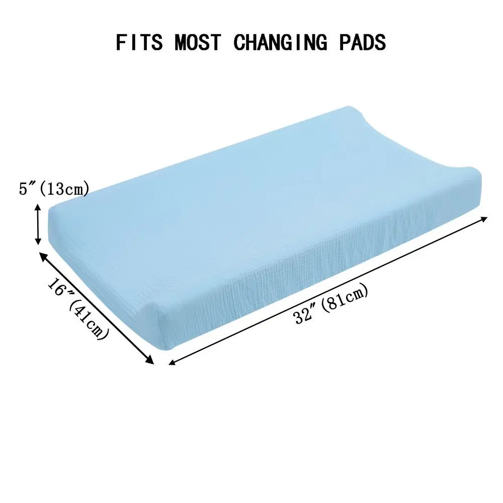 Newborn Baby Changing Pad Cover Infant Diaper Changing Pad Sheet Remove Cotton Cloth Cover Baby Changing Mat Nursing Mat Cover enlarge