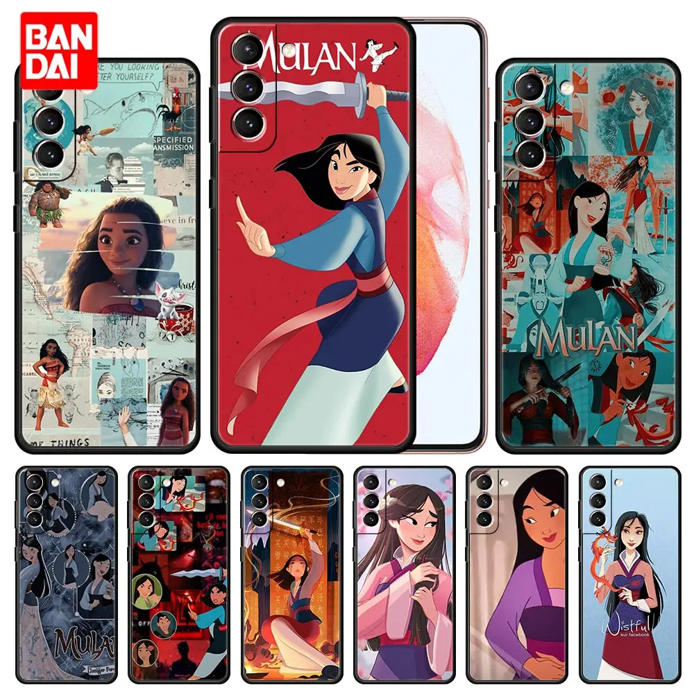 

Disney Princess Mulan Phone Case for Samsung Galaxy S20 FE S21 S10 S9 Plus Ultra 5G S20fe S21fe S20Ultra Capa Soft