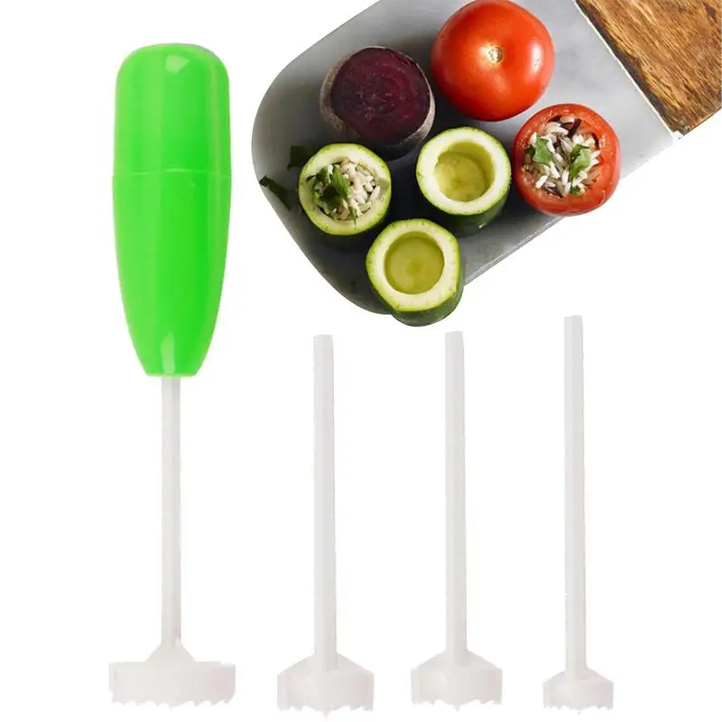 

Pcsset Vegetable Spiral Cutter Fruit Cores Seeds Remover Seed Corer Digger Gadgets Tools For Tomato Eggplant Kitchen Tools