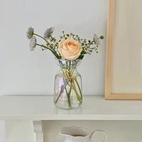 flower vase for home decor glass vase rustic flowers arrangement table ornaments dried flower plant vase