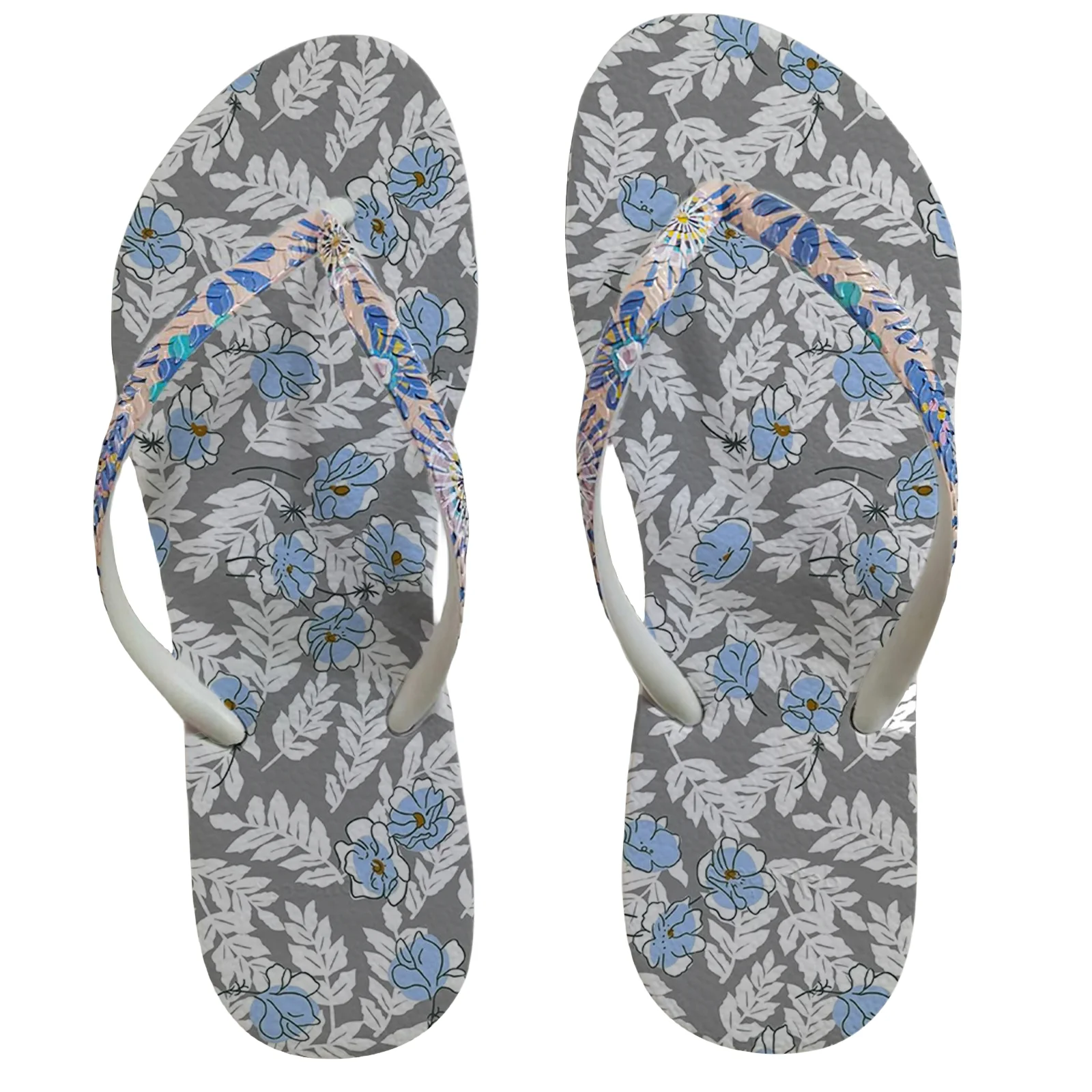 Сандалии пляжные женские летние шлепанцы на нескользящей подошве из ЭВА