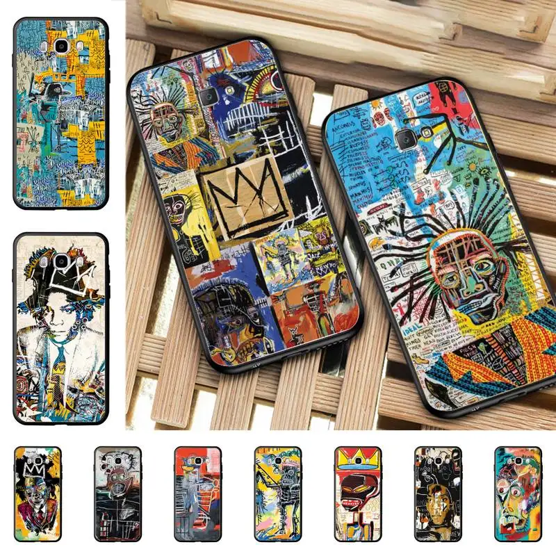 

B-Basquiats Art Phone Case for Samsung J 4 5 6 7 8 prime plus 2018 2017 2016 J7 core