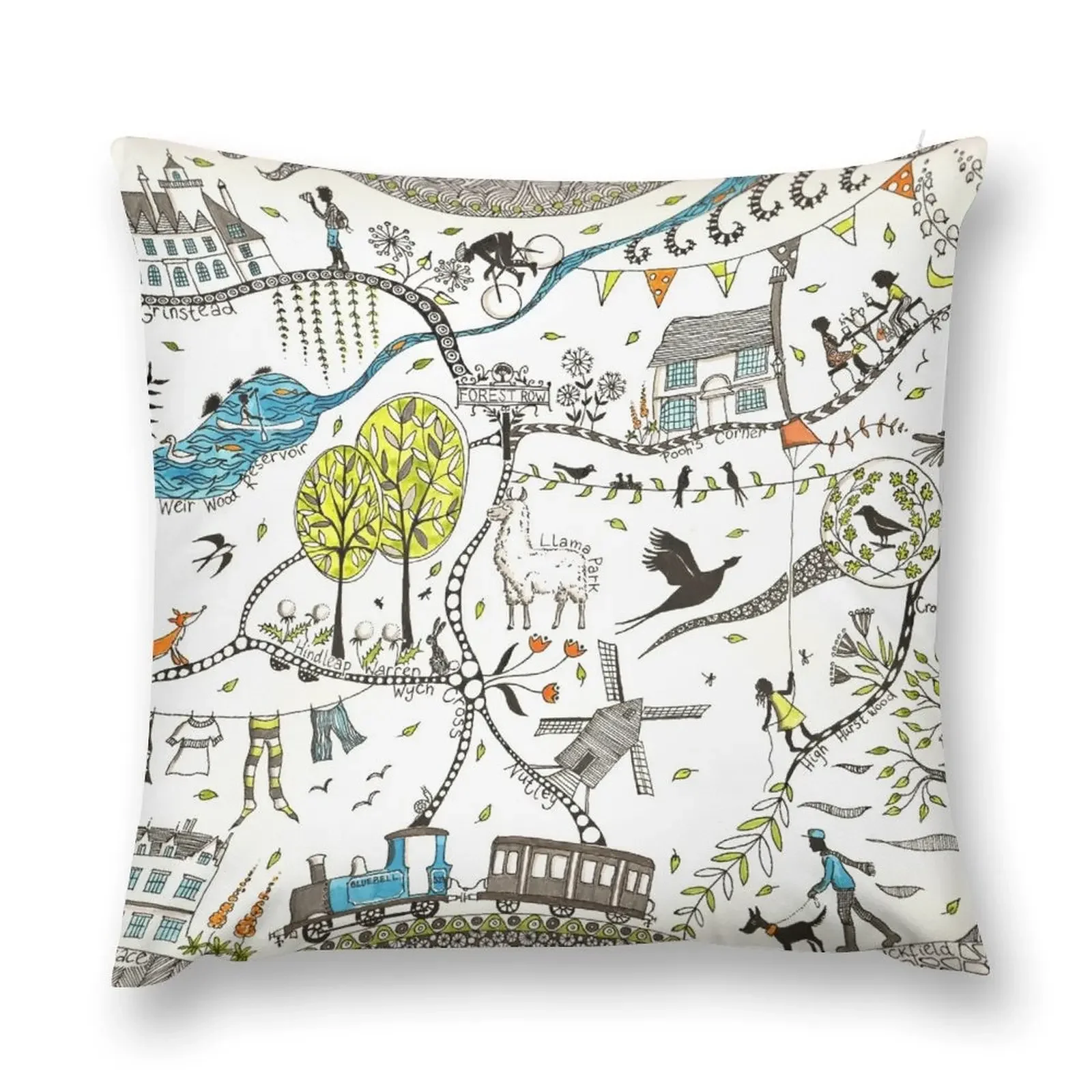 Набор чехлов для подушек Ashdown Forest рождественские подушки детей наволочка подушка