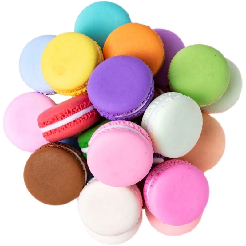 

1pc Simulation Macaron Model Fake Bread Cake Dessert Table Wedding Decoration Cake Sample Display Photography Props Education