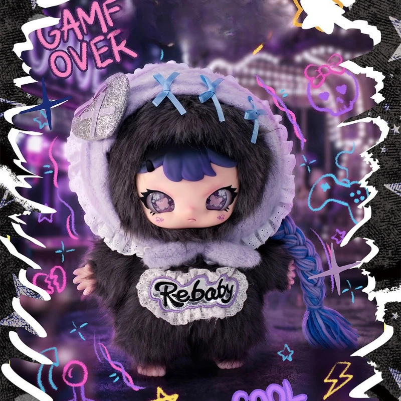 Фото Коллекционная виниловая плюшевая кукла-сюрприз Rebaby Teenage Era 400% Series Blind Box: милые аниме-фигурки для декора дома, загадочный подарок №4