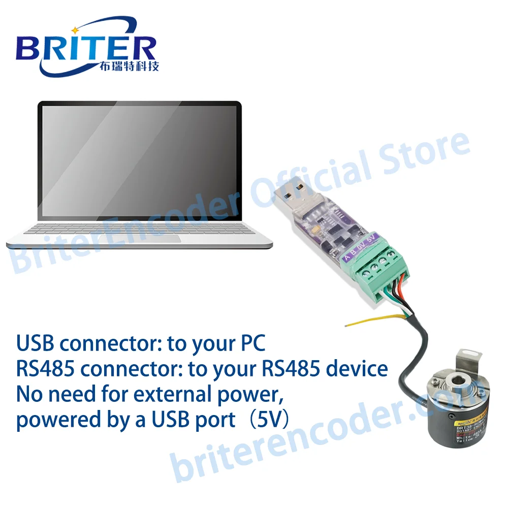 Промышленный адаптер преобразователя USB в RS485 Модуль платы разъема Modbus RTU с