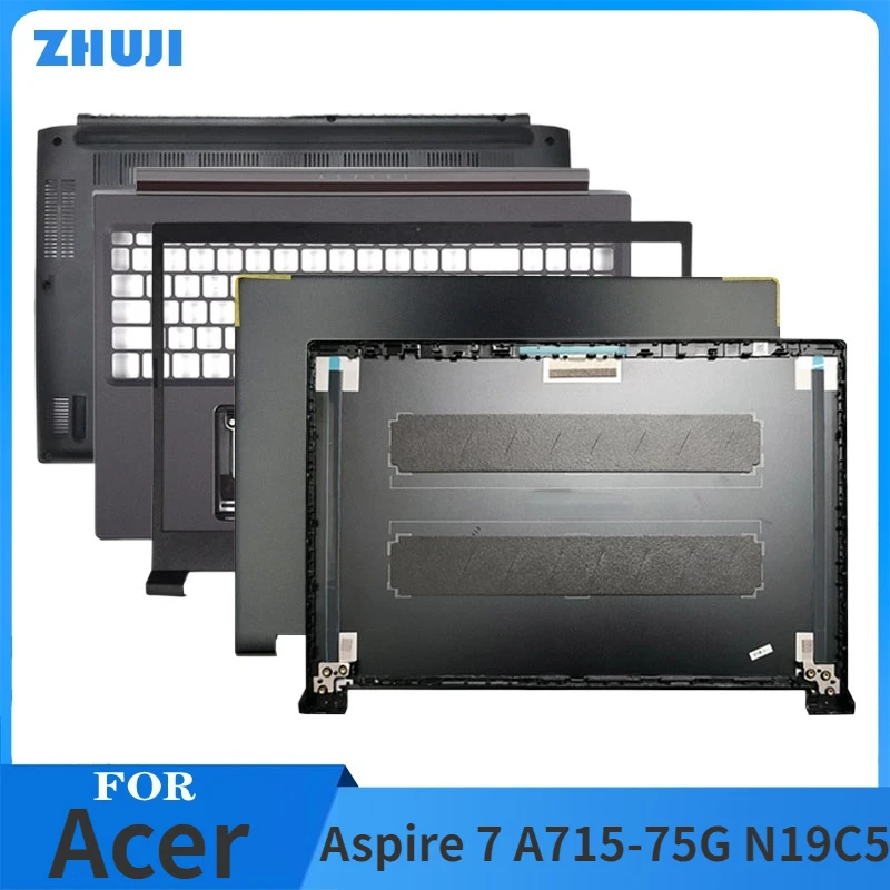 Задняя крышка ЖК-дисплея для Acer Aspire 7 A715-75G N19C5/Передняя панель ЖК-дисплея/Подушка