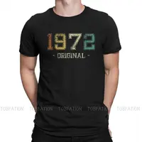 Original Born in   Vintage Retro 50th Birthday Gift Special TShirt 1972 2022 50 Years Old Comfortable New Design Idea  T Shirt