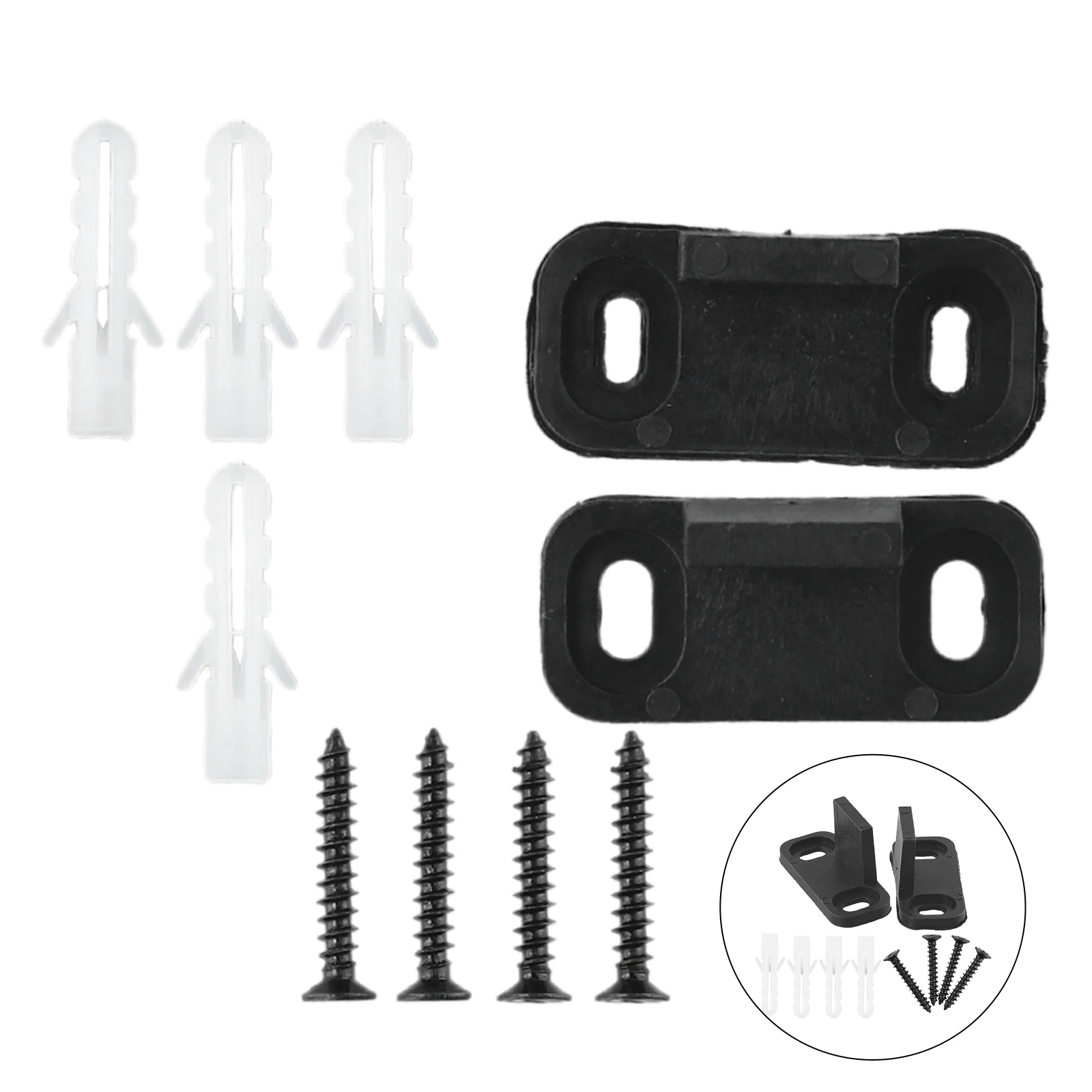 

Floor Guide Barn Guide 2X Accessories Adjustable Replacement 2，Adjustable Bottom Door Floor 2PC For Sliding Door