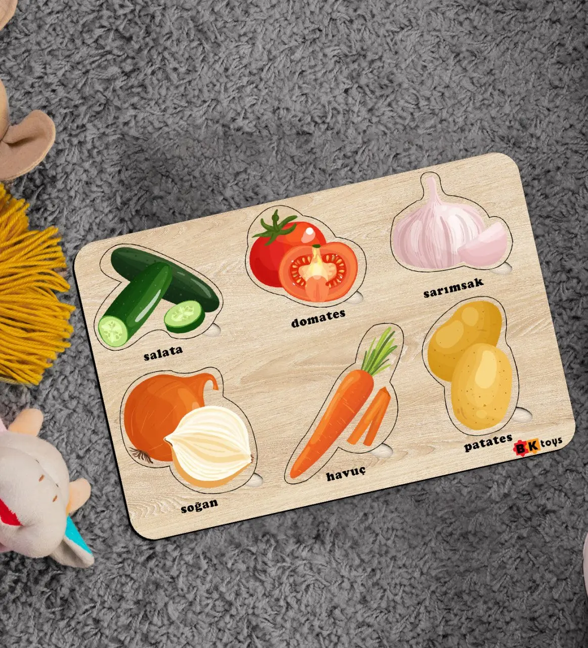 

BK Toys Children For Wooden Figure Educational-Tutorial Jigsaw Puzzle-6