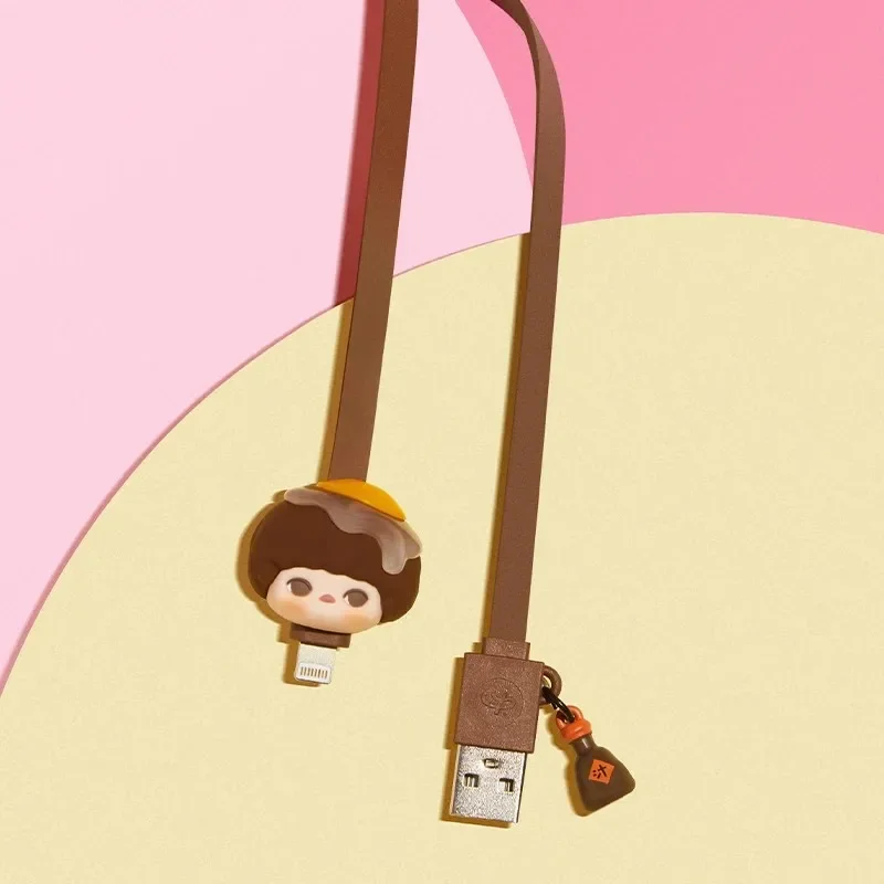 POP MART PUCKY The Feast Series - Кабельная слепая коробка для iPhone и Type-C Blind Box Toys Guess Bag Mystery Mistery