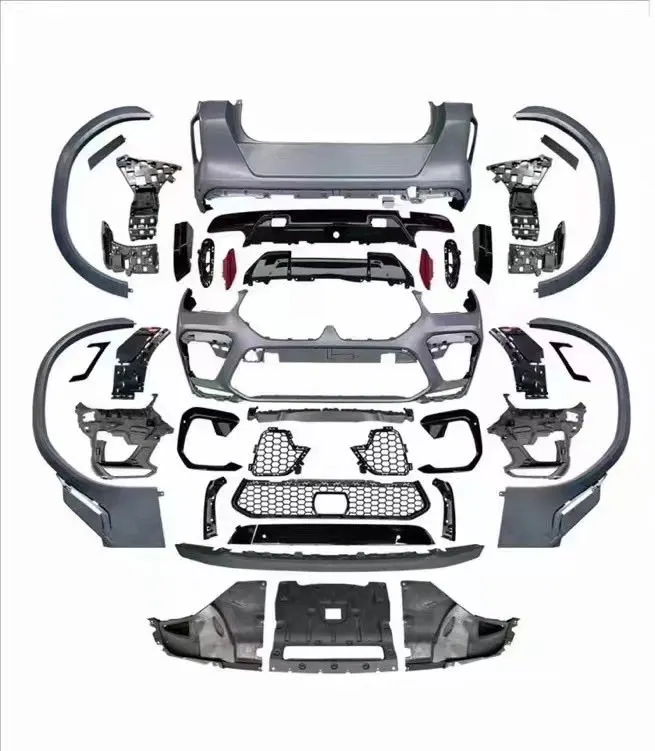 Для BMW X6 G06 обновление X6M F96 передний бампер обвес комплект аксессуары для